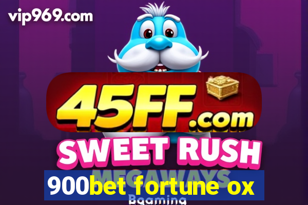 900bet fortune ox